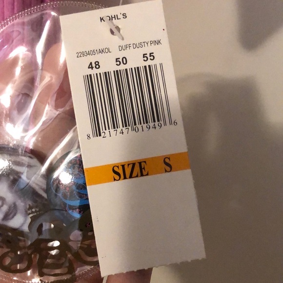 Stuff by Hilary Duff Kid’s Dusty Pink Blouse + 2 Free Button Pins - Picture 8 of 12